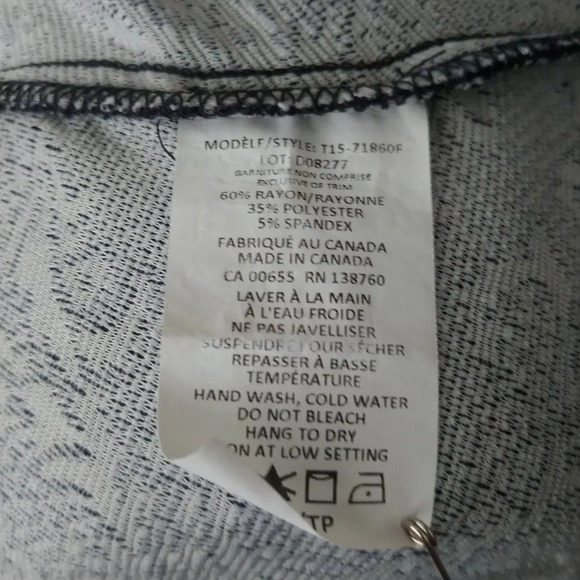 Thyme Maternity Summer Dress, Dark Blue, XS - Picture 8 of 8